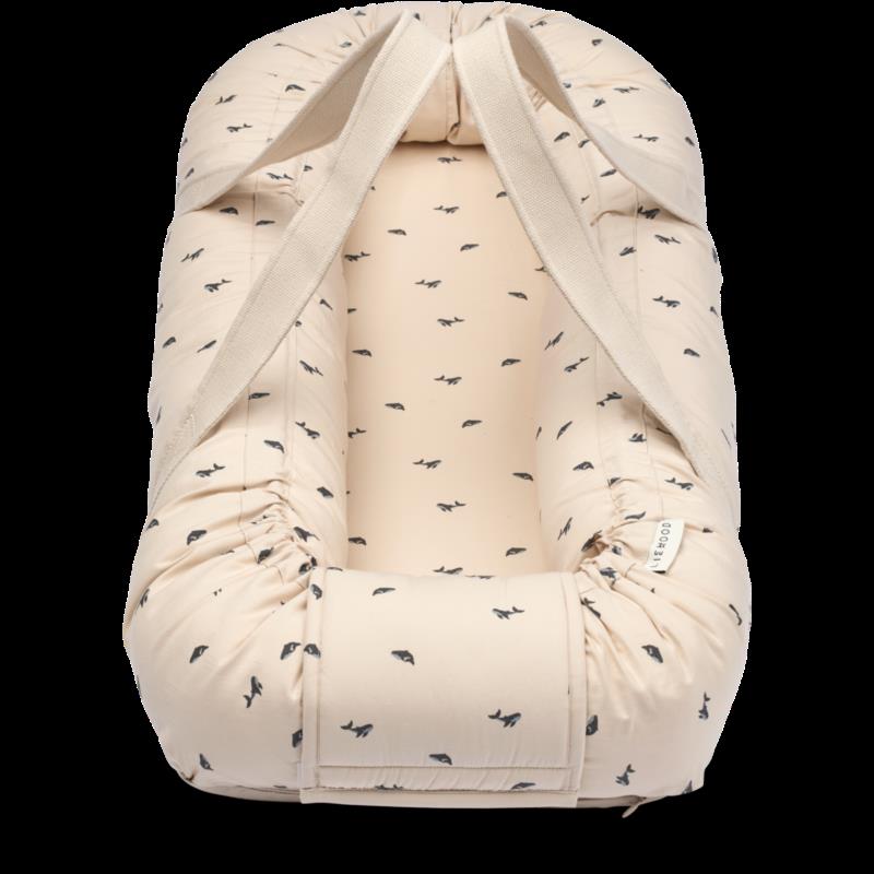 Gro Printed Babylift - Mini whale / Sandy