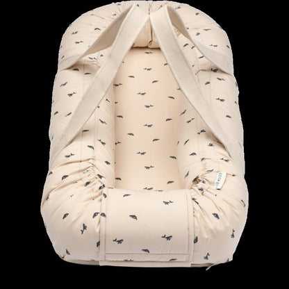 Gro Printed Babylift - Mini whale / Sandy