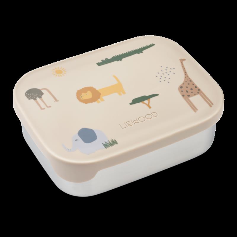 Arthur Printed Lunchbox - Safari sandy mix