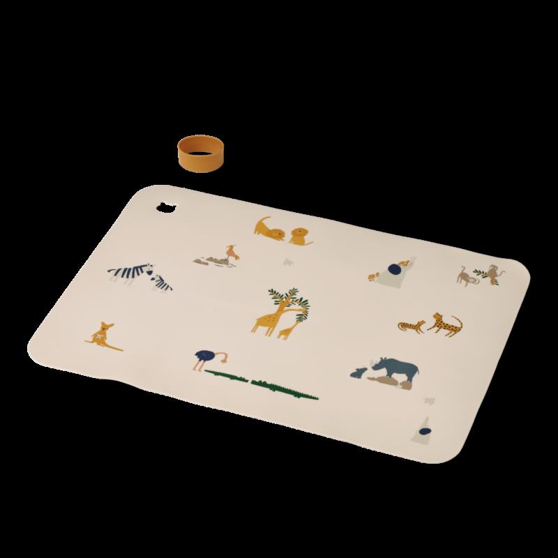 Jude Printed Placemat - All together / Sandy
