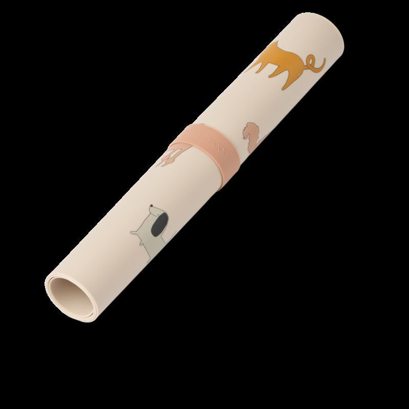 Jude Printed Placemat - Cats and Dogs / Sandy