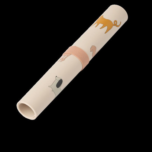 Jude Printed Placemat - Cats and Dogs / Sandy