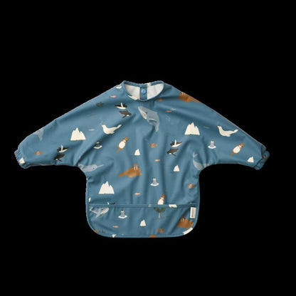 Merle Printed Cape Bib - Arctic Sea / Ocean view