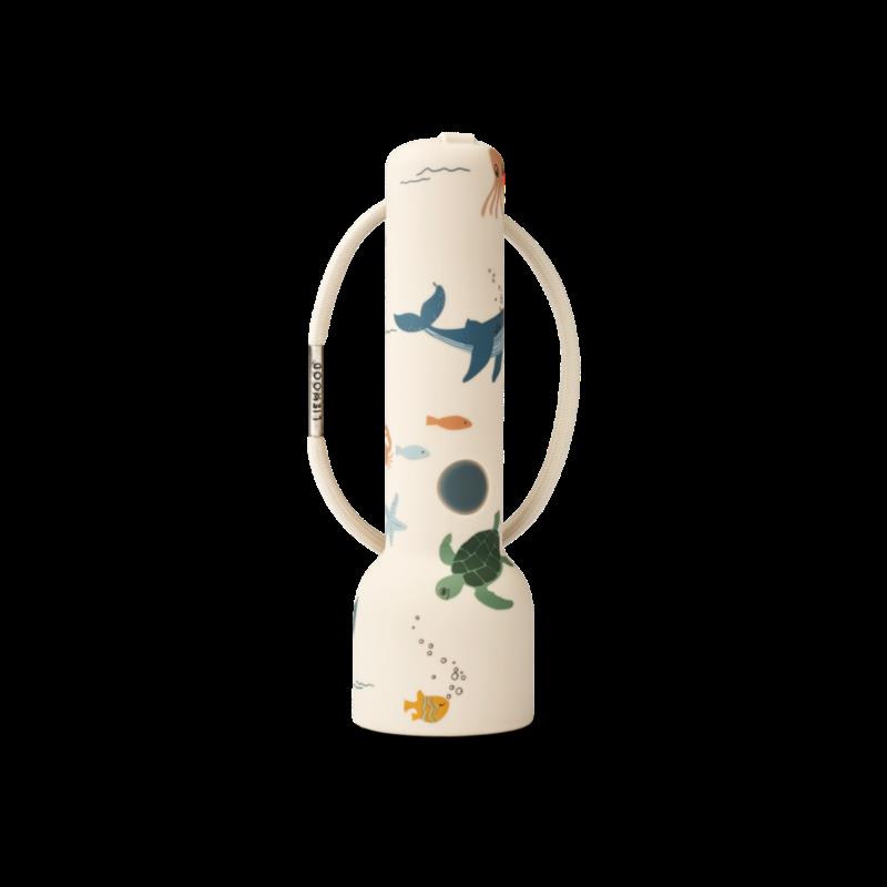 Gry Printed Flashlight - Sea creature / Sandy