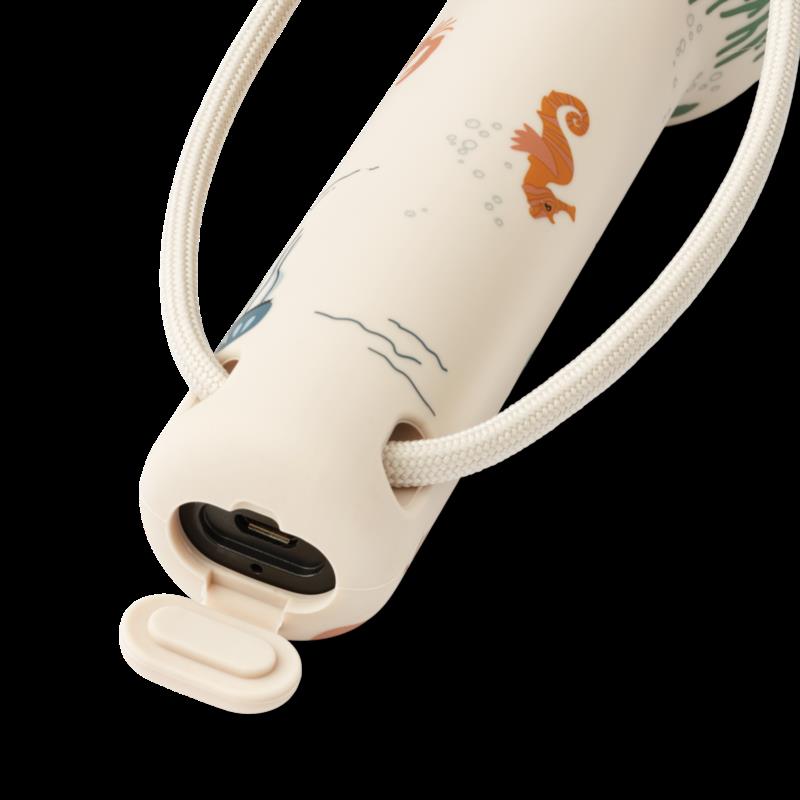 Gry Printed Flashlight - Sea creature / Sandy