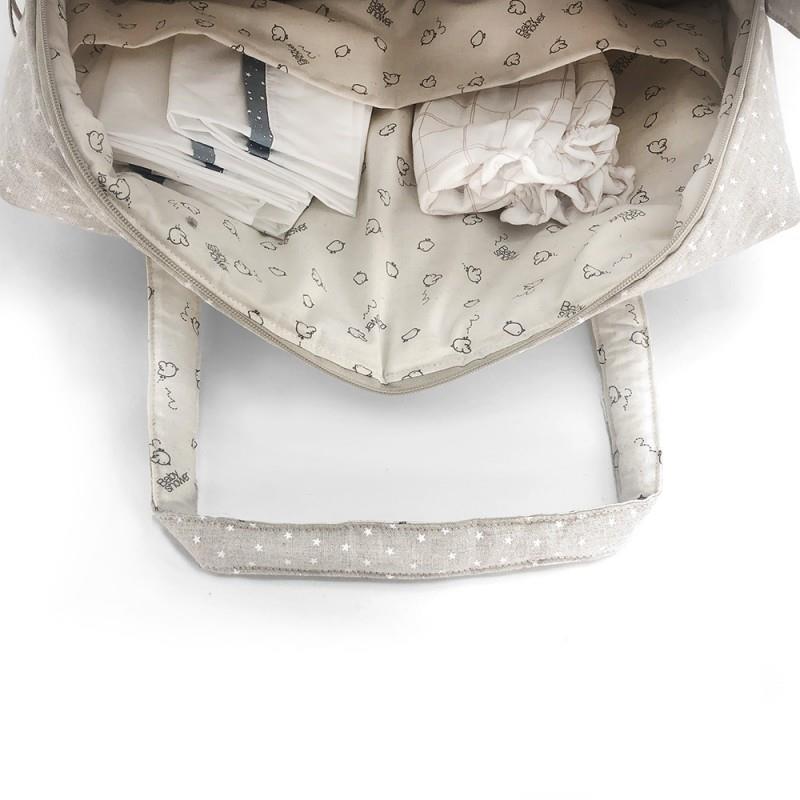 BOLSA MATERNIDAD CAMILA LATTE POWDER
