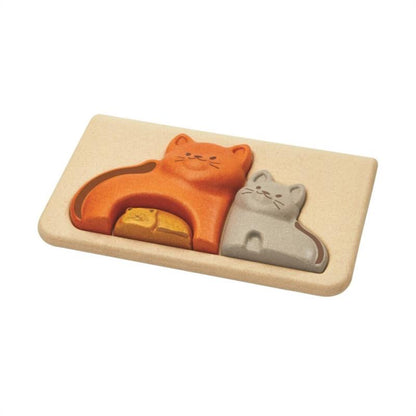 *PUZLE GATOS PLANTOYS