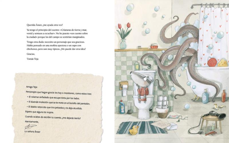 El consultorio de la señora Anser