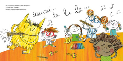 El Monstre de Colors va a l'escola