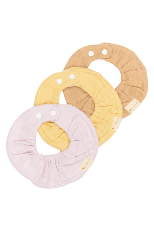 Ruffle Bib - Star Dust - 3 pack