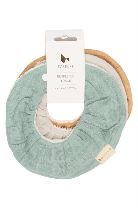 Ruffle Bib - Galaxy - 3 pack