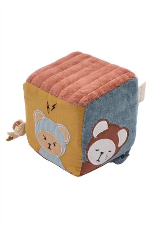 Fabric Cube - Bob has feelings