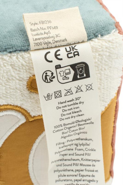 Fabric Cube - Bob has feelings