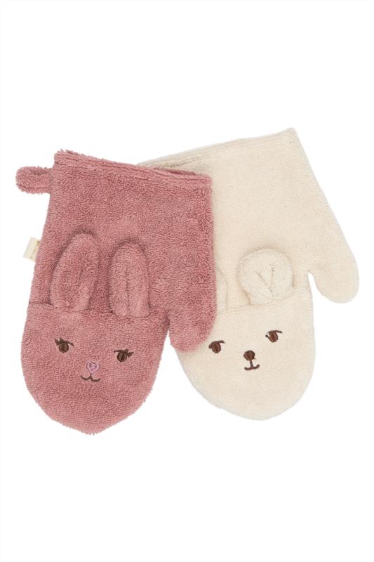 Bath Mitts - 2 pack - Bear and Bunny