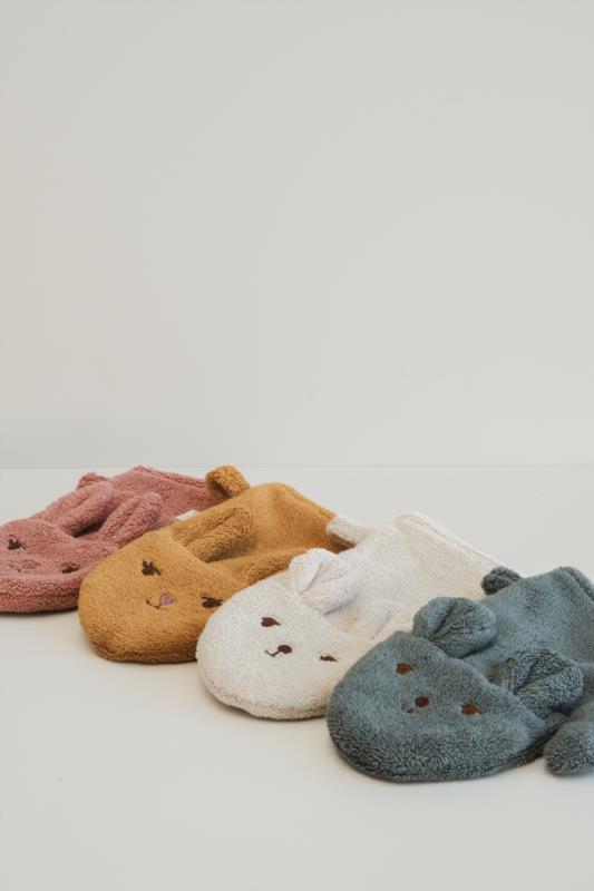 Bath Mitts - 2 pack - Bear and Bunny - detalle 2