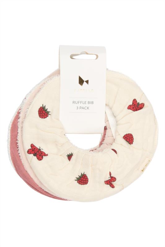 Ruffle Bib 3-pack - Into The Garden - vista alternativa