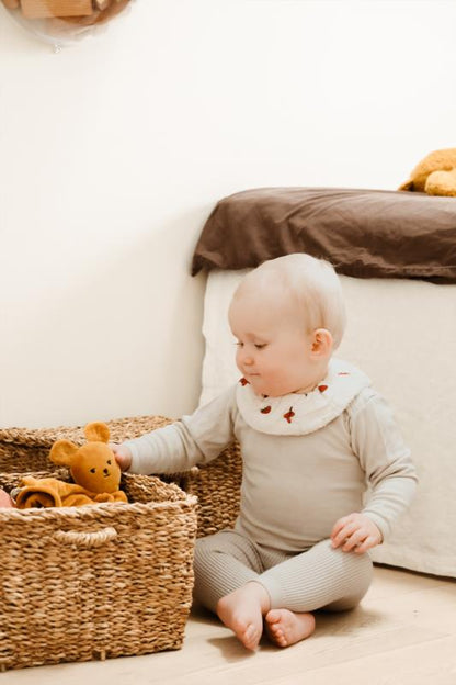 Ruffle Bib 3-pack - Into The Garden