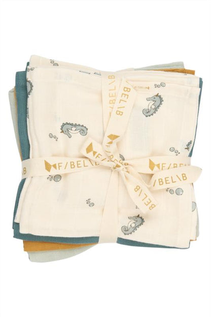 Muslin 4-pack - Under The Sea