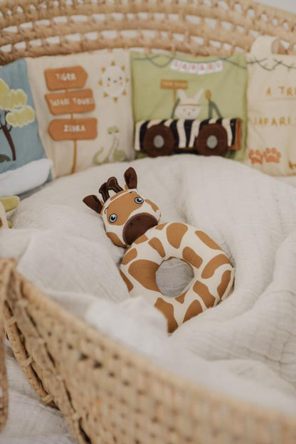 Fabric Book - Safari - en uso