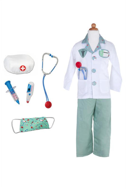 Disfraz doctor con accesorios 3-4