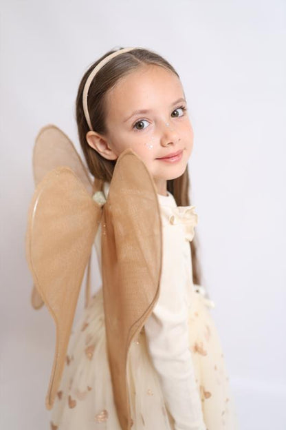 Alas de ángel Georgette (crema)