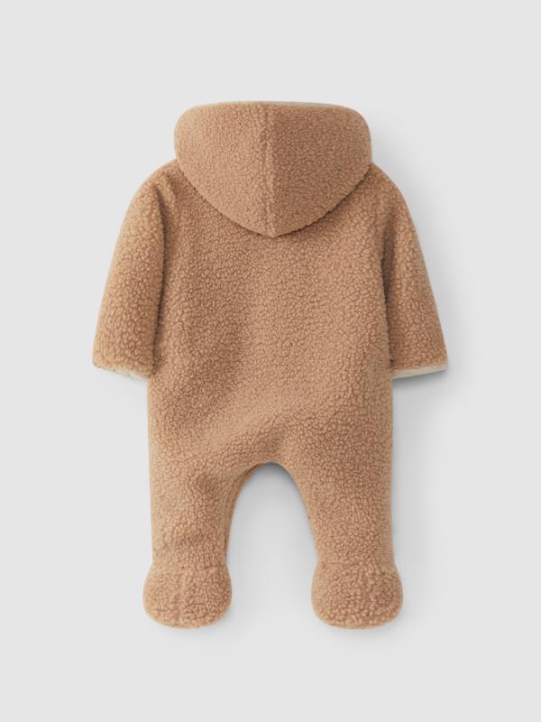 Traje de abrigo de borreguito con capucha - vista alternativa