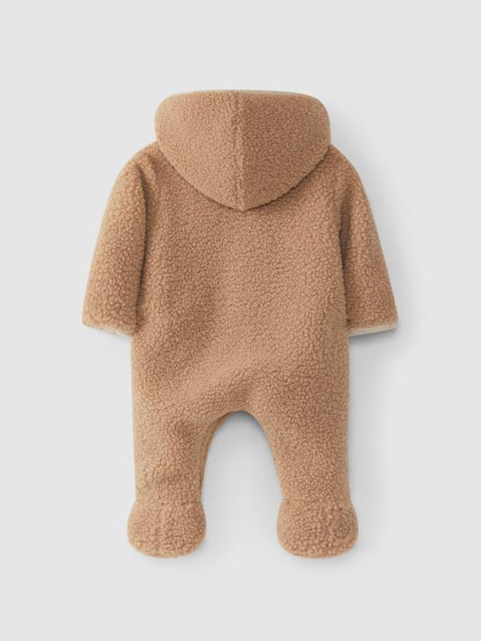 Traje de abrigo de borreguito con capucha - vista alternativa