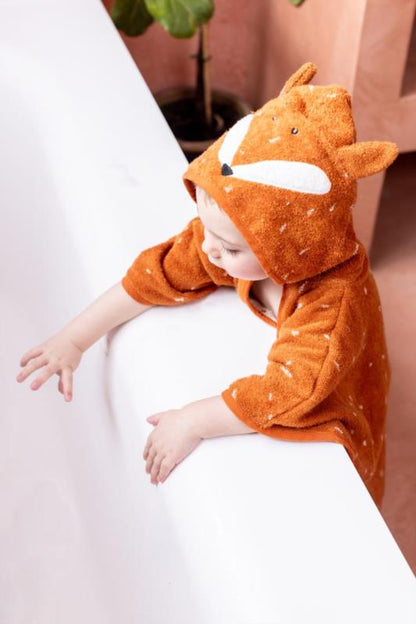 Toalla capa | 75x75cm - Mr. Fox - detalle