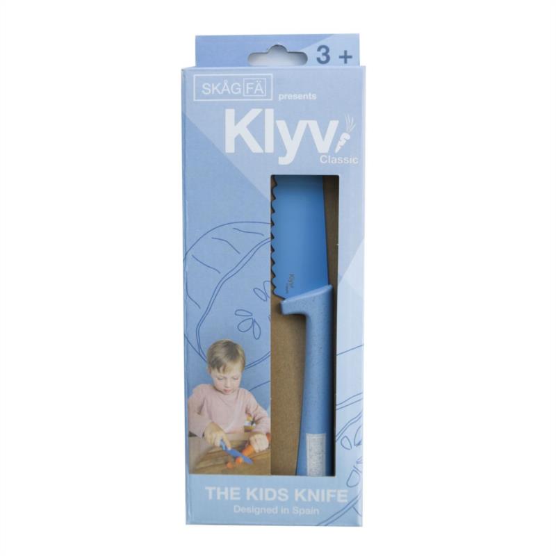 Klyv Classic Blue cornflower - Cuchillo aprendizaje - vista alternativa