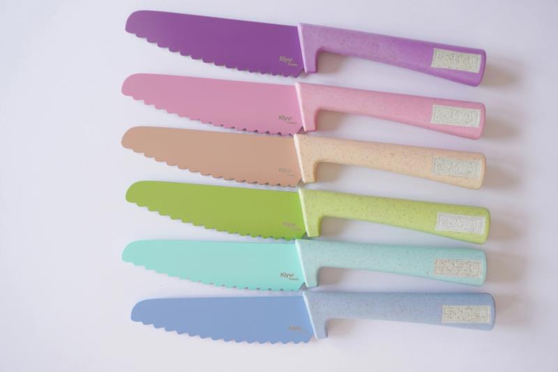 Klyv Classic Lavender - Cuchillo aprendizaje - detalle 2