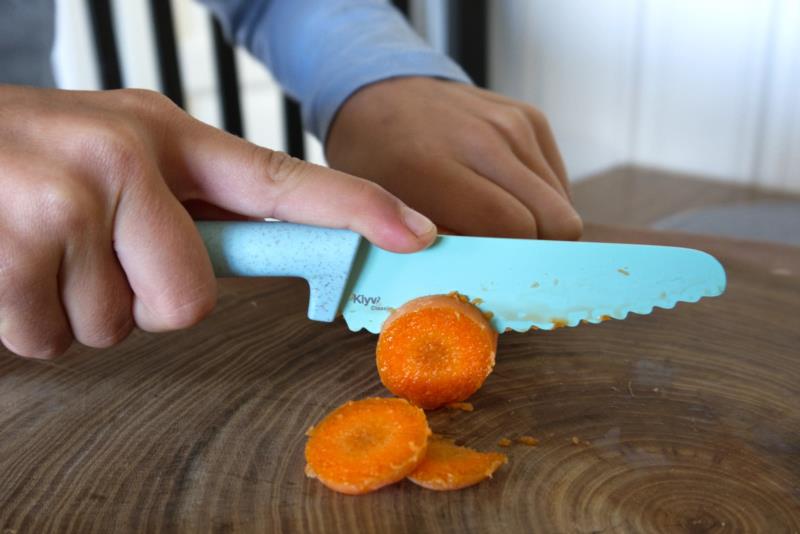 Klyv Classic Aqua - Cuchillo aprendizaje - detalle 2