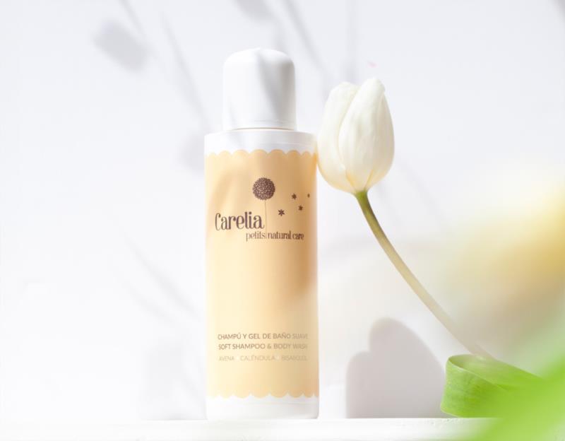 CHAMPÚ-GEL DE BAÑO Suave 200 ml - detalle