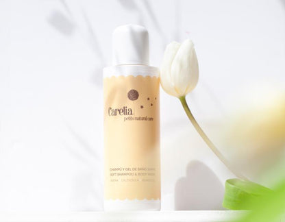 CHAMPÚ-GEL DE BAÑO Suave 200 ml - detalle