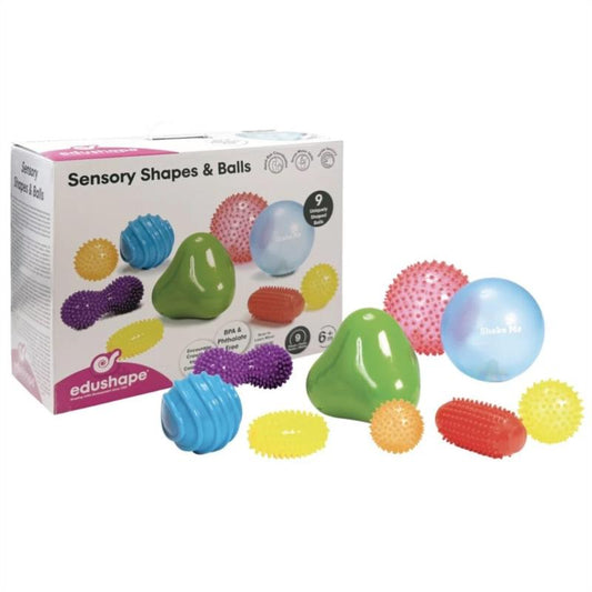 Formas y pelotas sensoriales