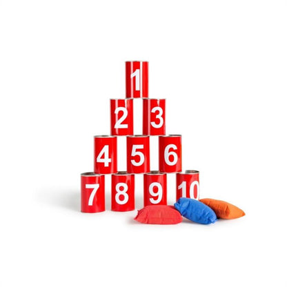 Volcar las latas números