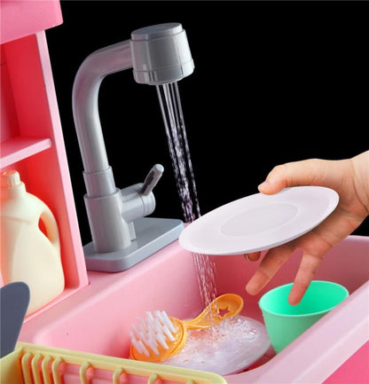 Fregadero de cocina con complementos y grifo - vista alternativa