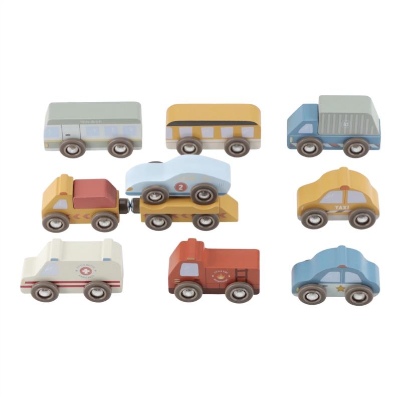 SET DE VEHÍCULOS FSC LITTLE DUTCH - detalle 3