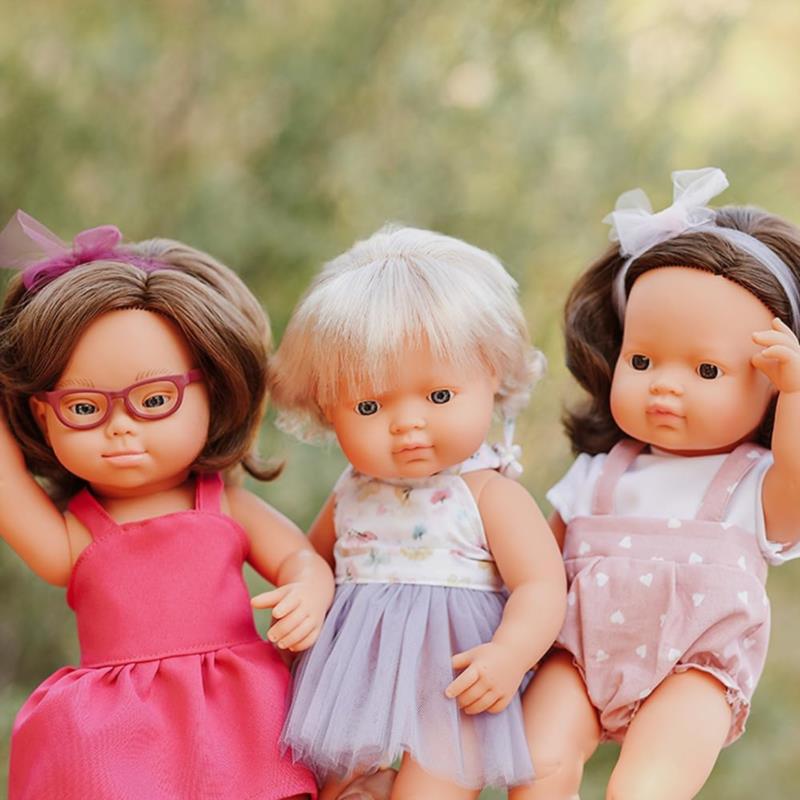 Muñeca con Síndrome de Dawn My Friends & Me 38 cm - detalle 3