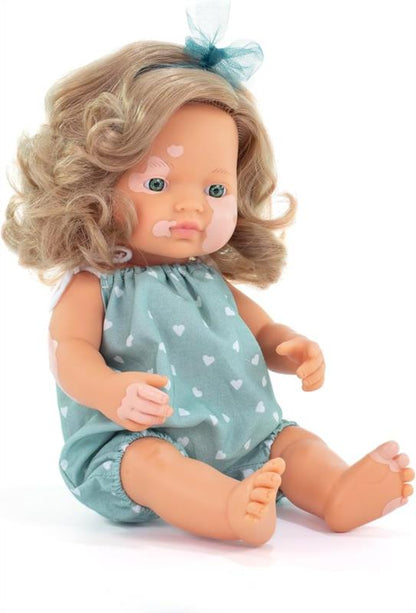 Muñeca caucásica con vitíligo My Friends & Me 38 cm