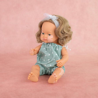 Muñeca caucásica con vitíligo My Friends & Me 38 cm - vista alternativa