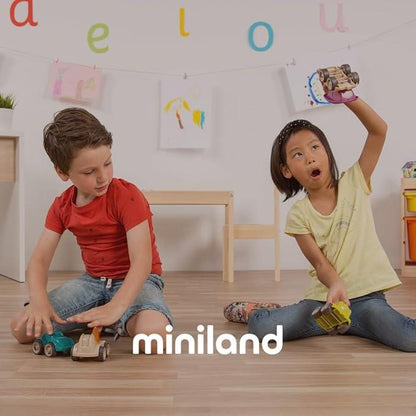 Conjunto Pelele y Gorro 21CM Miniland - vista alternativa