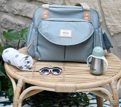 Taza Inox pajita 250ML verde Salvia