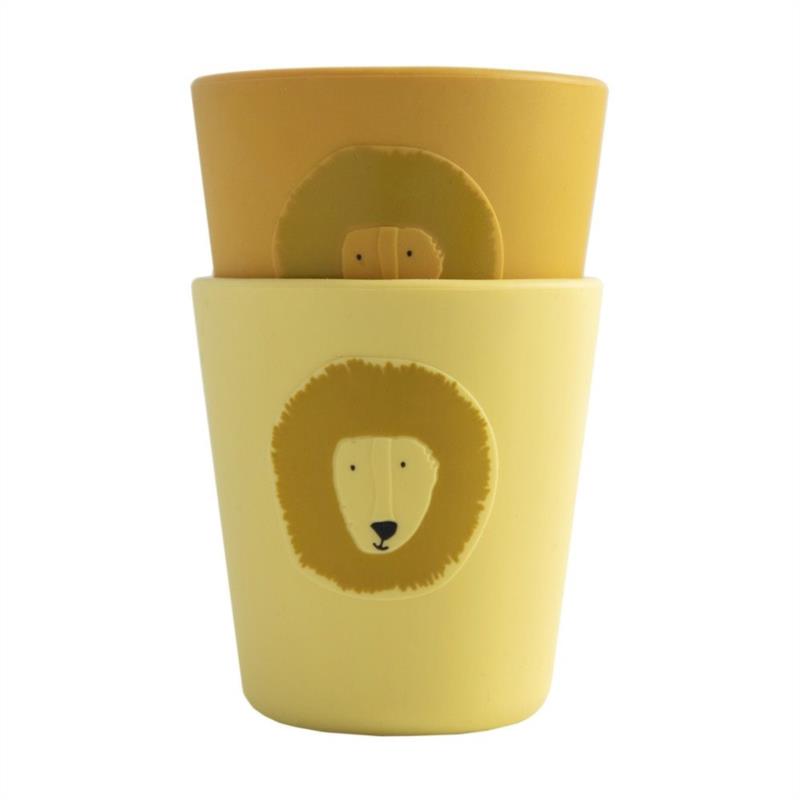Silicona vaso 2-pack - Mr. Lion