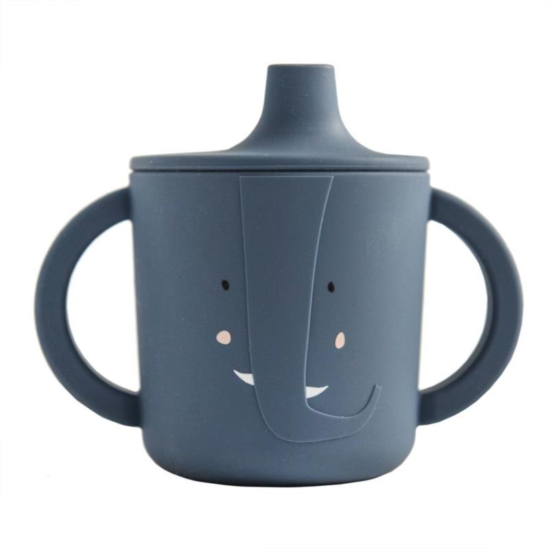 Silicona taza para beber - Mrs. Elephant