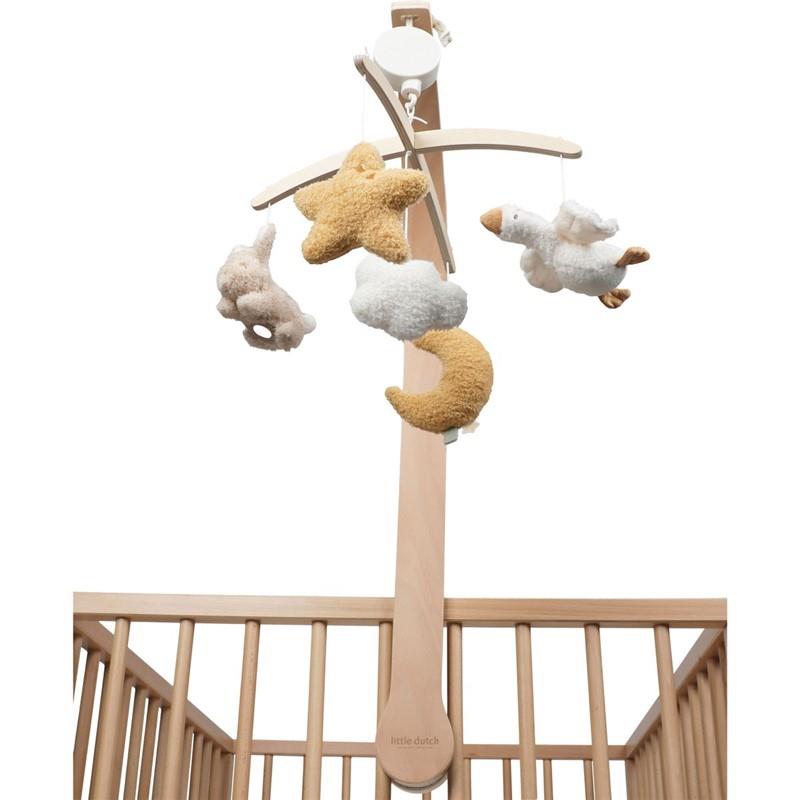 MÓVIL MUSICAL MADERA NEWBORN NATURAL FSC