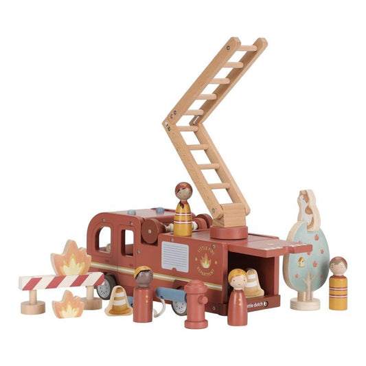 SET BOMBEROS CON CAMIÓN FSC LITTLE DUTCH