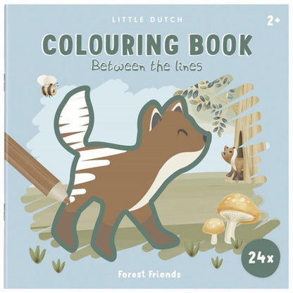 LIBRO PARA COLOREAR FOREST FRIENDS LITTL
