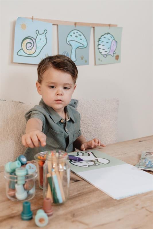 LIBRO PARA COLOREAR FOREST FRIENDS LITTL