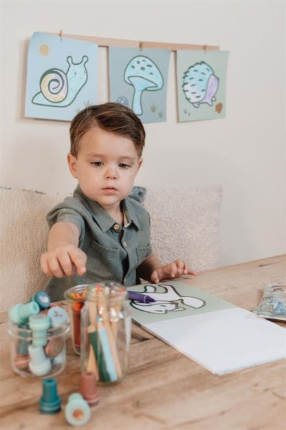 LIBRO PARA COLOREAR FOREST FRIENDS LITTL