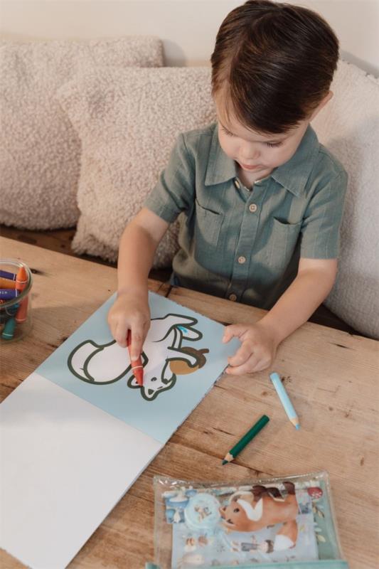 LIBRO PARA COLOREAR FOREST FRIENDS LITTL